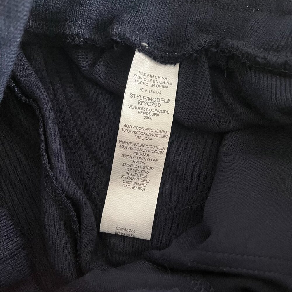 Splendid Rafe Straight Leg Jogger Pants Navy Size XS - Picture 5 of 5
